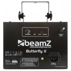 Efekt świetlny Derby 6x 3W LED RGBAWP BeamZ Butterfly II